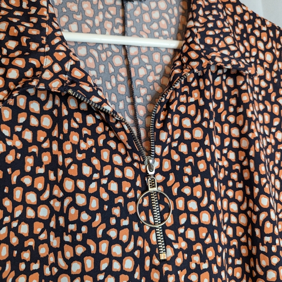 Ava & Grace Black and Tan Sleeveless Dress - Picture 5 of 11